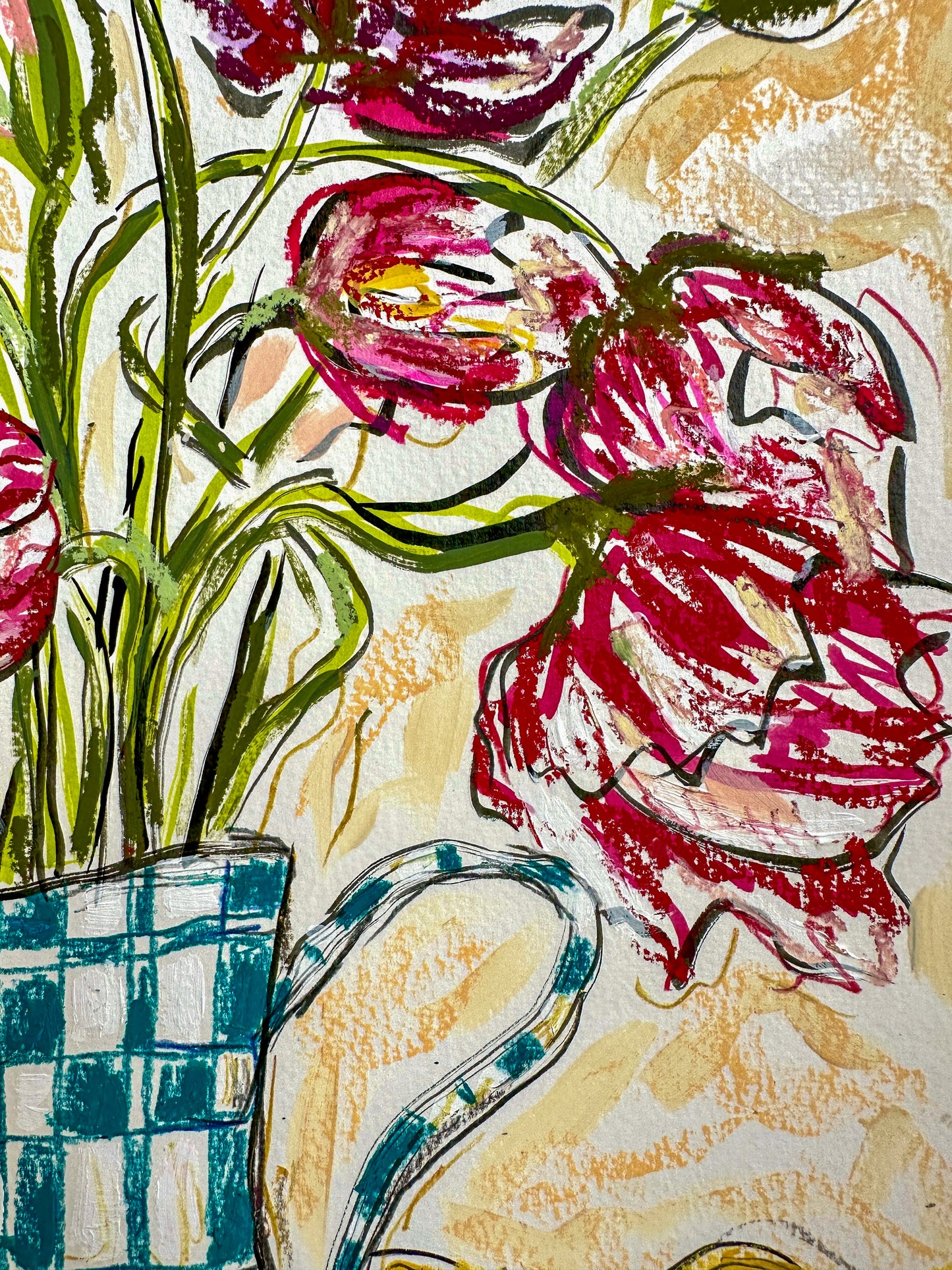 Rachel Bottomley, ‘A Wave of Tulips' 2024