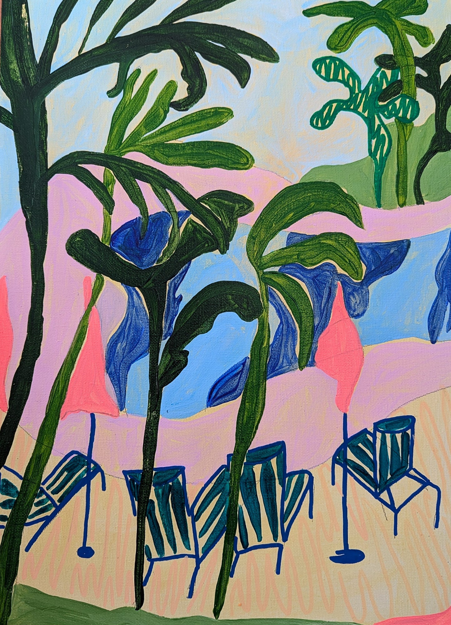 Elizabeth Power, 'Pool Study' 2025