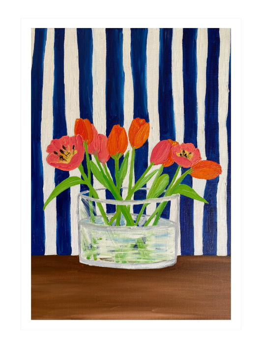 Beatriz Sanches Cartas, 'Primavera na jarra' print