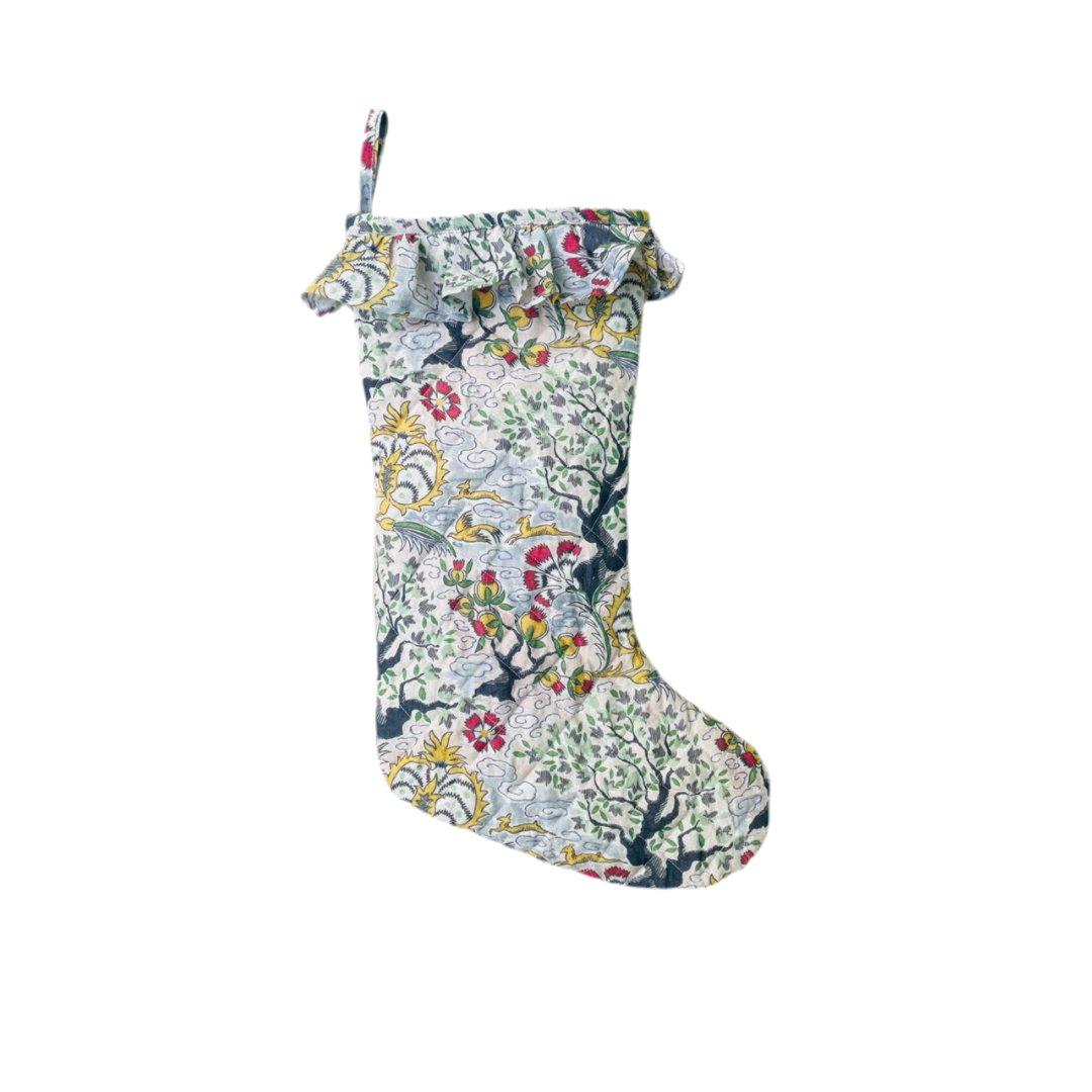 Print Sisters Tree of life Christmas stocking