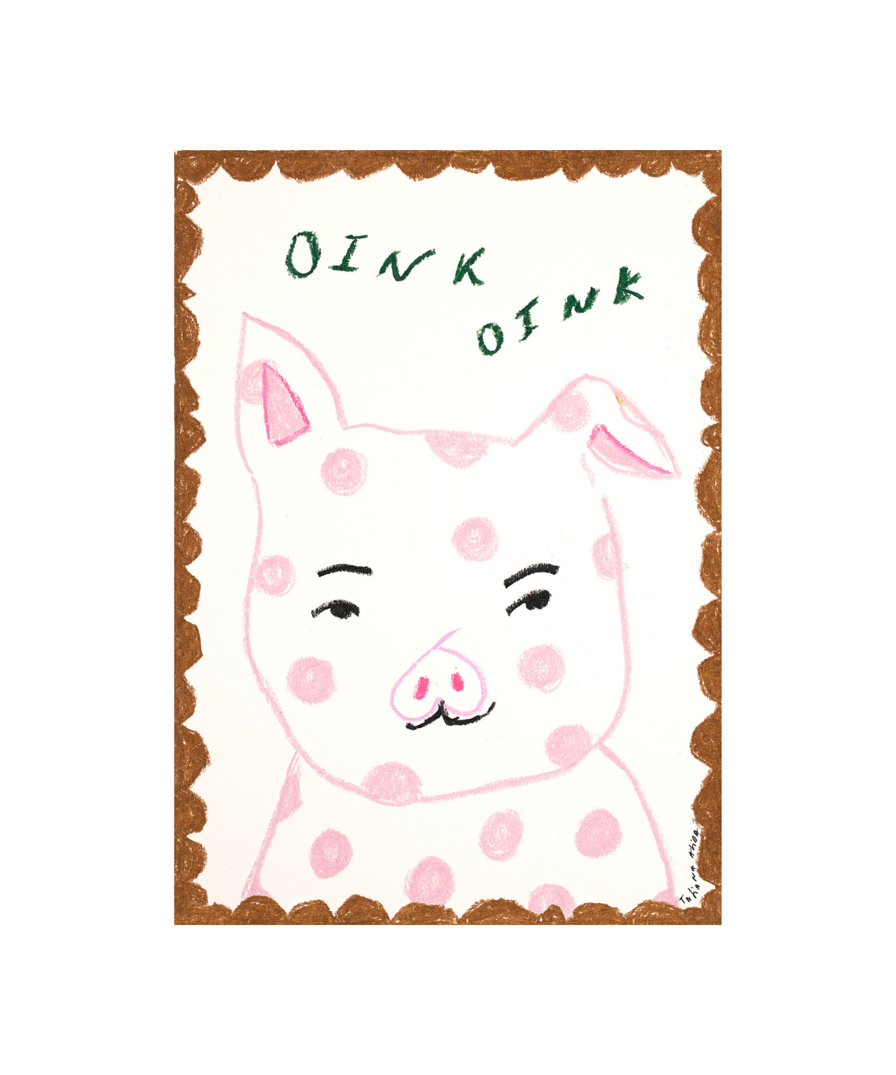 Tatiana Alida, 'Oink Oink Piggy Print’