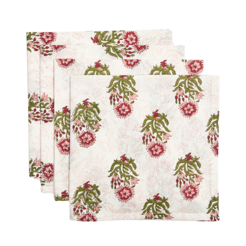 Voi Collective, Summer Garden Napkins, Set of Four