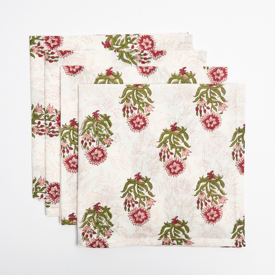 Voi Collective, Summer Garden Napkins, Set of Four