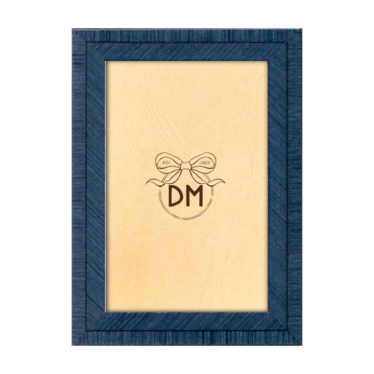 Marquetry Frame in Navy