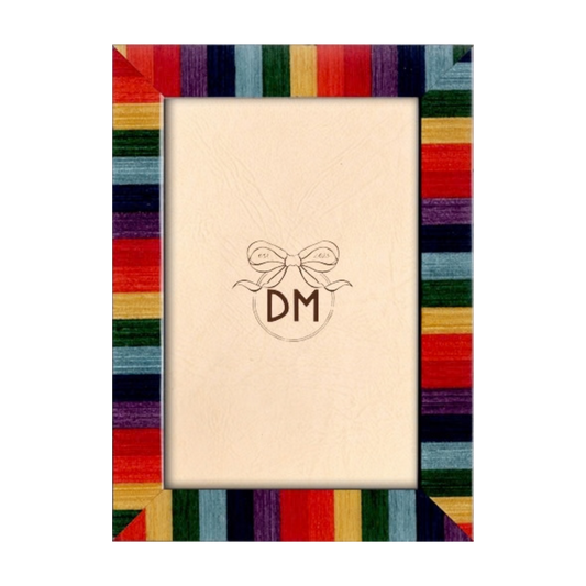 Marquetry Frame in Multicolour