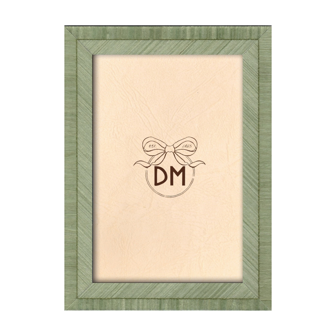 Marquetry Frame in Sage