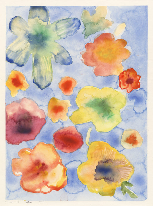 Liat Greenberg, 'Floating Flowers'