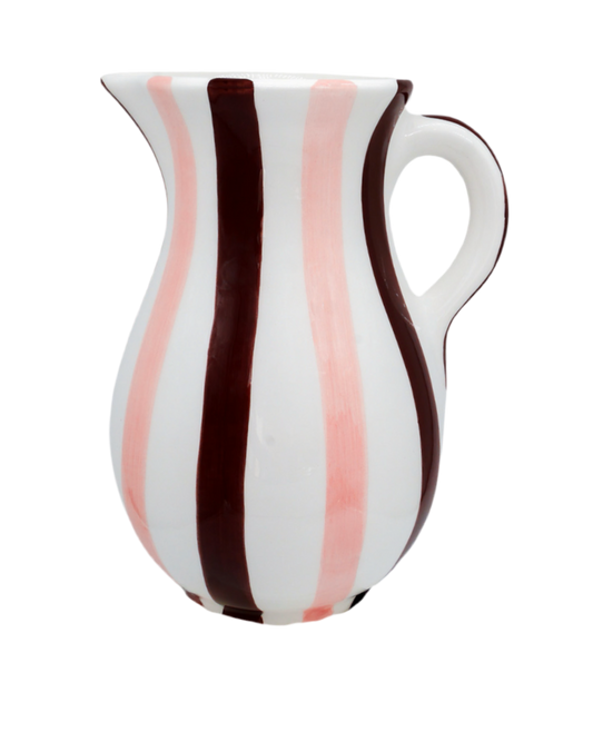 Woven Rosa, Neapolitan Jug
