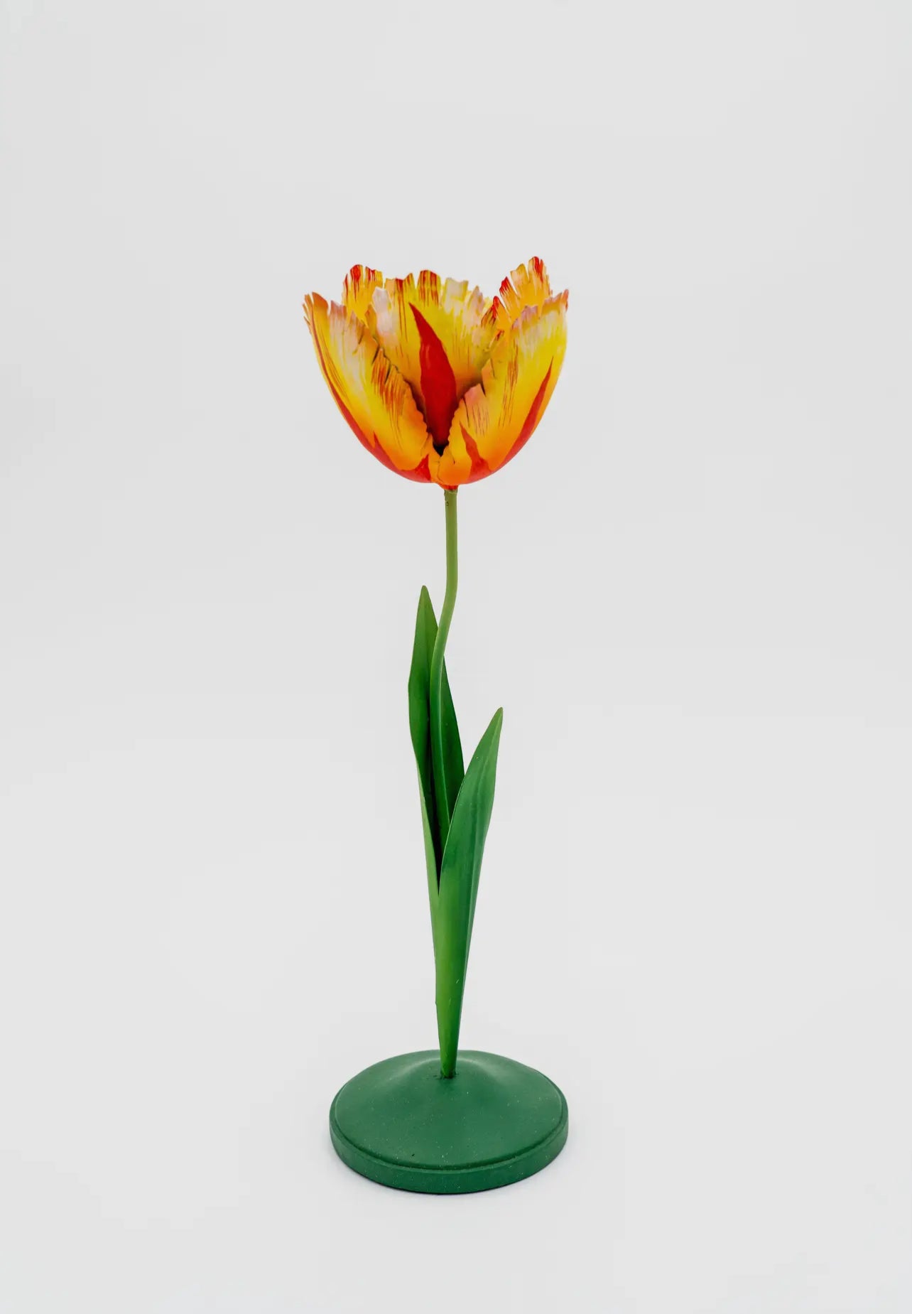 Orange Tulip Candleholder