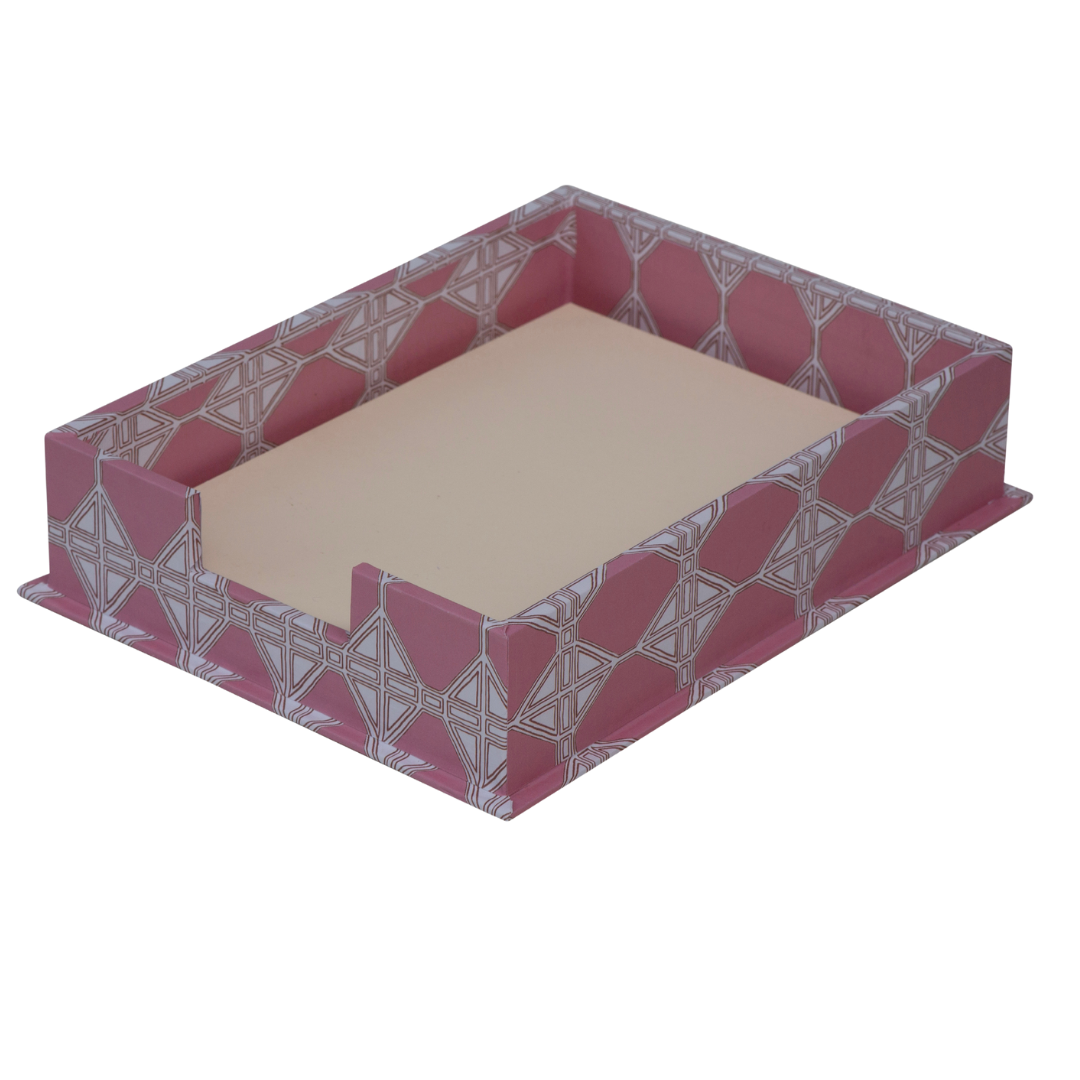 Dar Leone, Romarong The Pink Deeps Pales Letter Tray