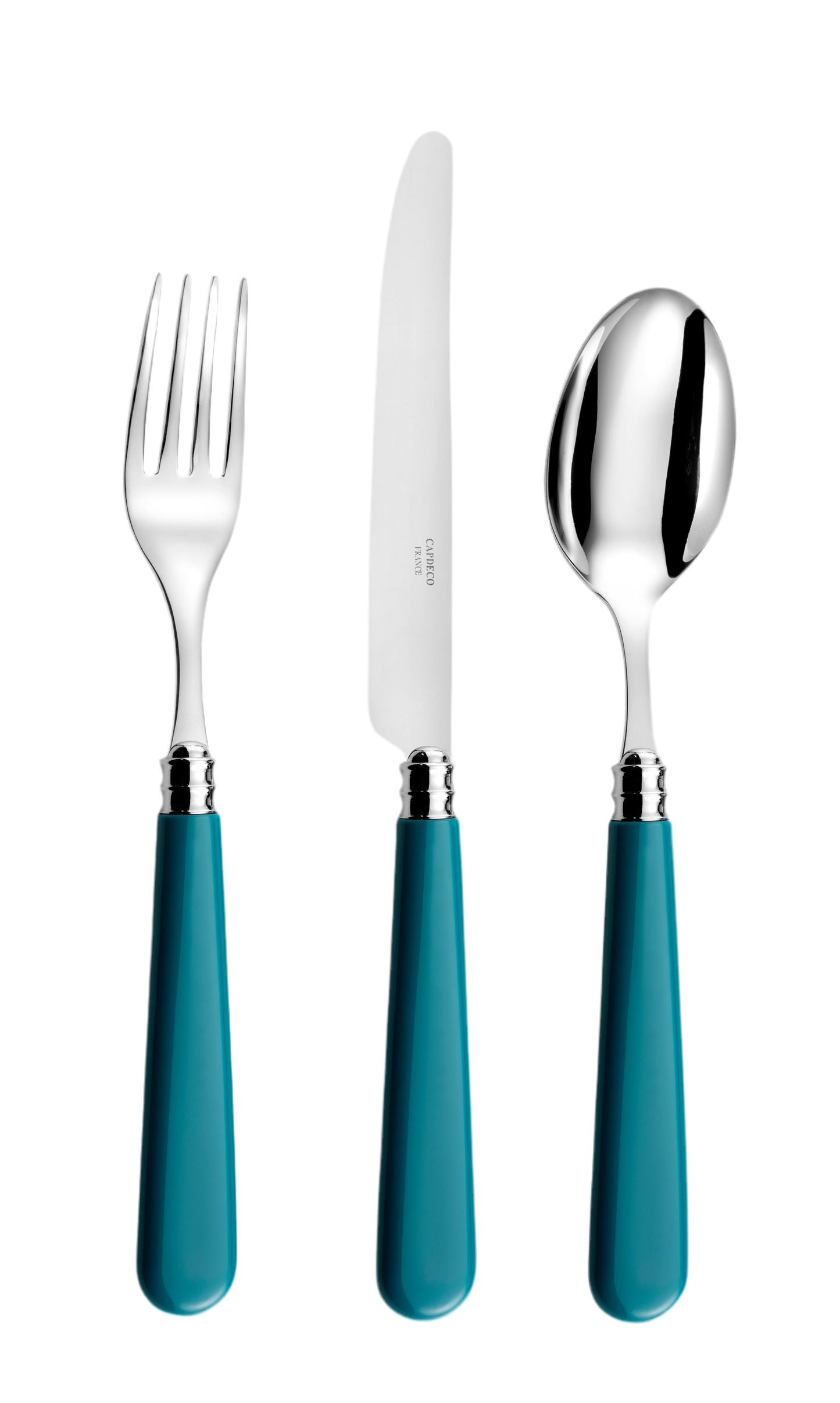 Turquoise Cutlery in Stainless Steel