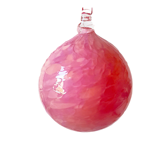 Handblown Fuchsia Bauble