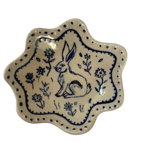 Laura Winstone, 'Rabbit Trinket Dish'