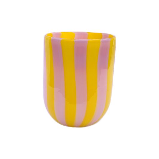 The Maxi Tumbler in Yellow and Pink