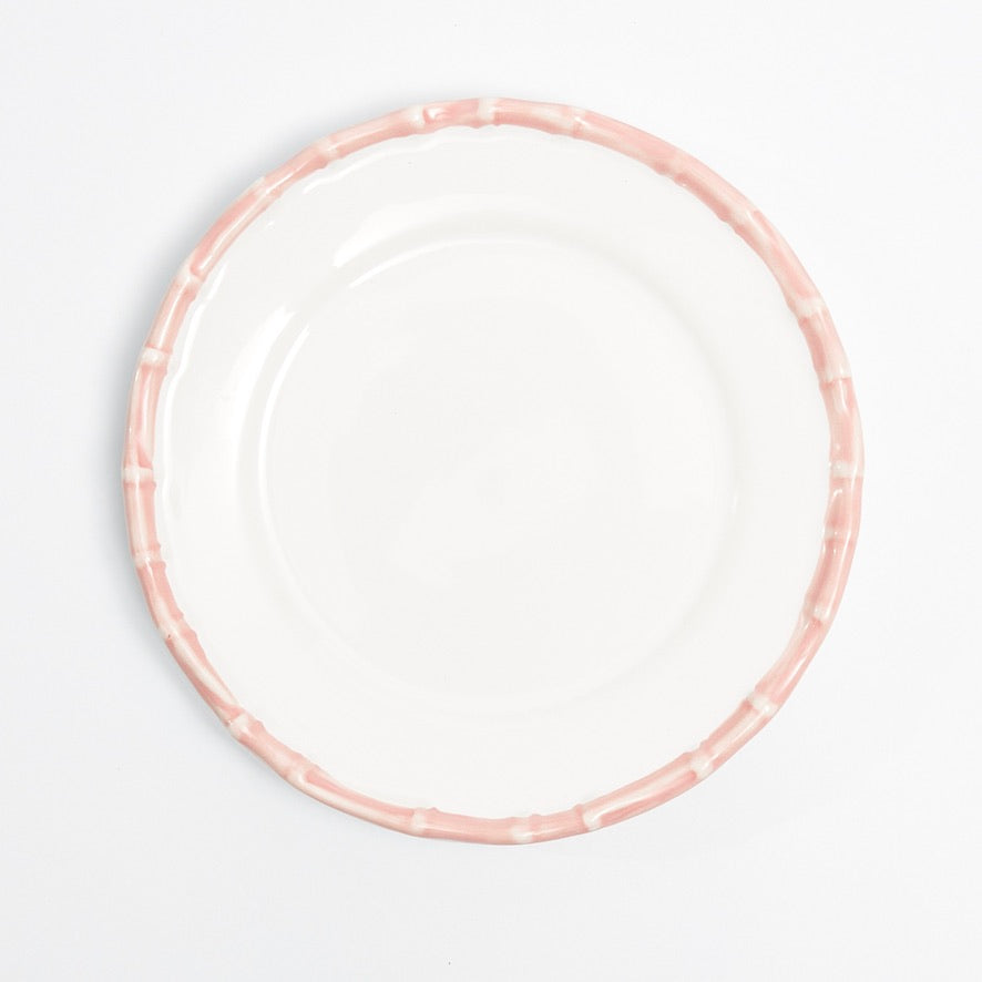 Voi Collective, Small Pink Bamboo Dinner Plate (1 piece)