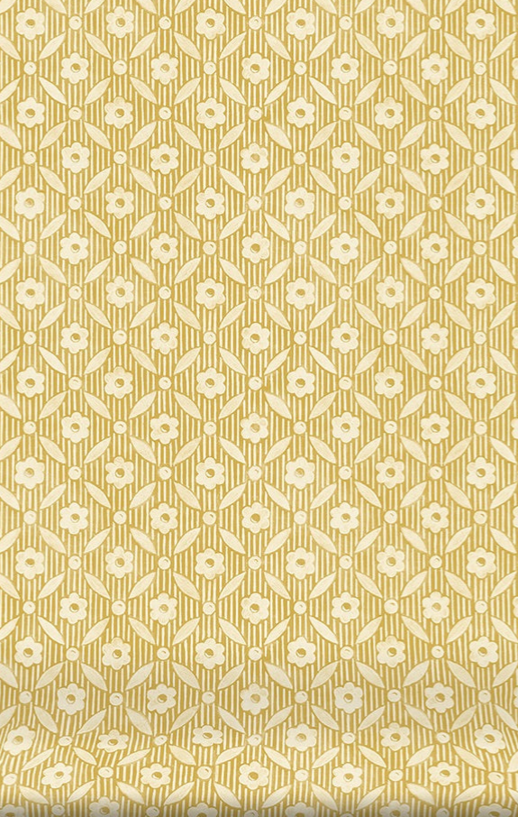 Wildmore Mattea Gold Wallpaper