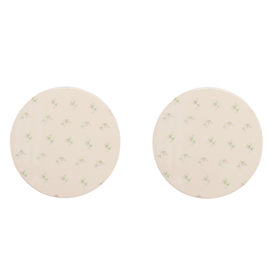 YOLKE x DM Rosebud Coaster Set of Two
