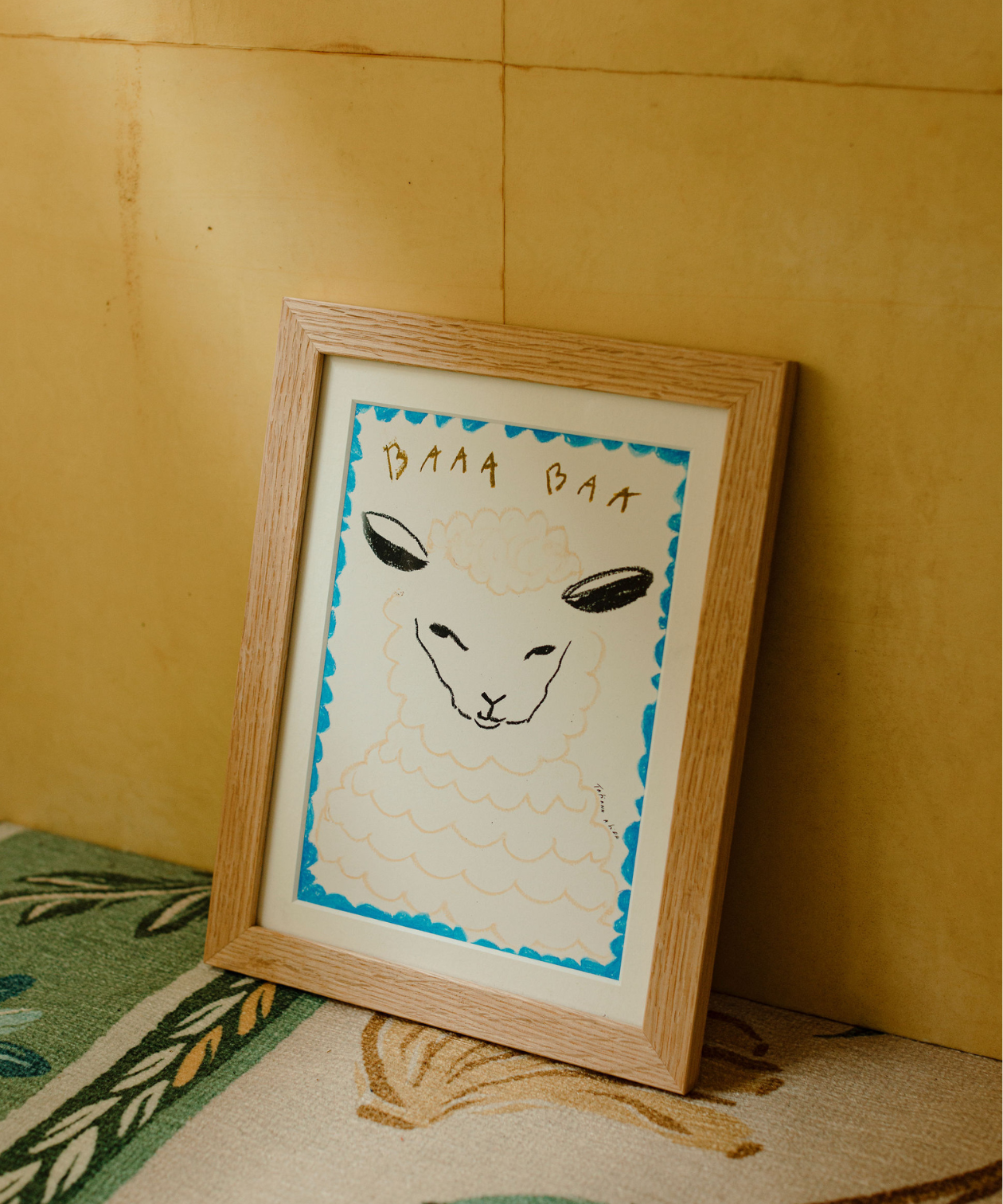 Tatiana Alida, 'Baa Baa Sheep Print’