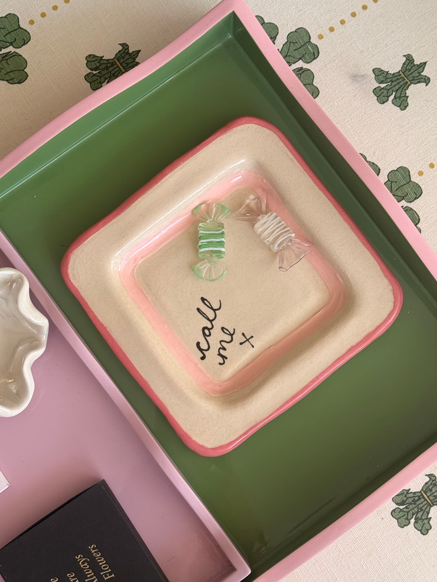 Domenica Marland x L&Clay Call Me Trinket Tray
