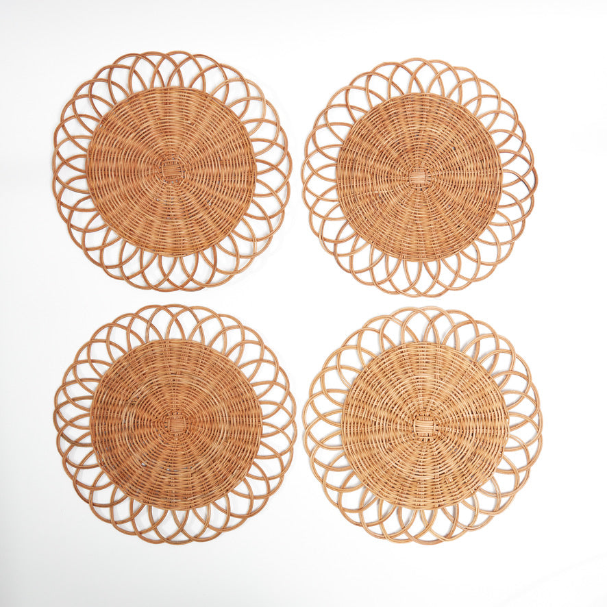 Voi Collective Natural Cabana Placemats, Set of Four