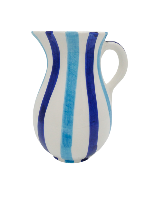 Woven Rosa, Azul Jug