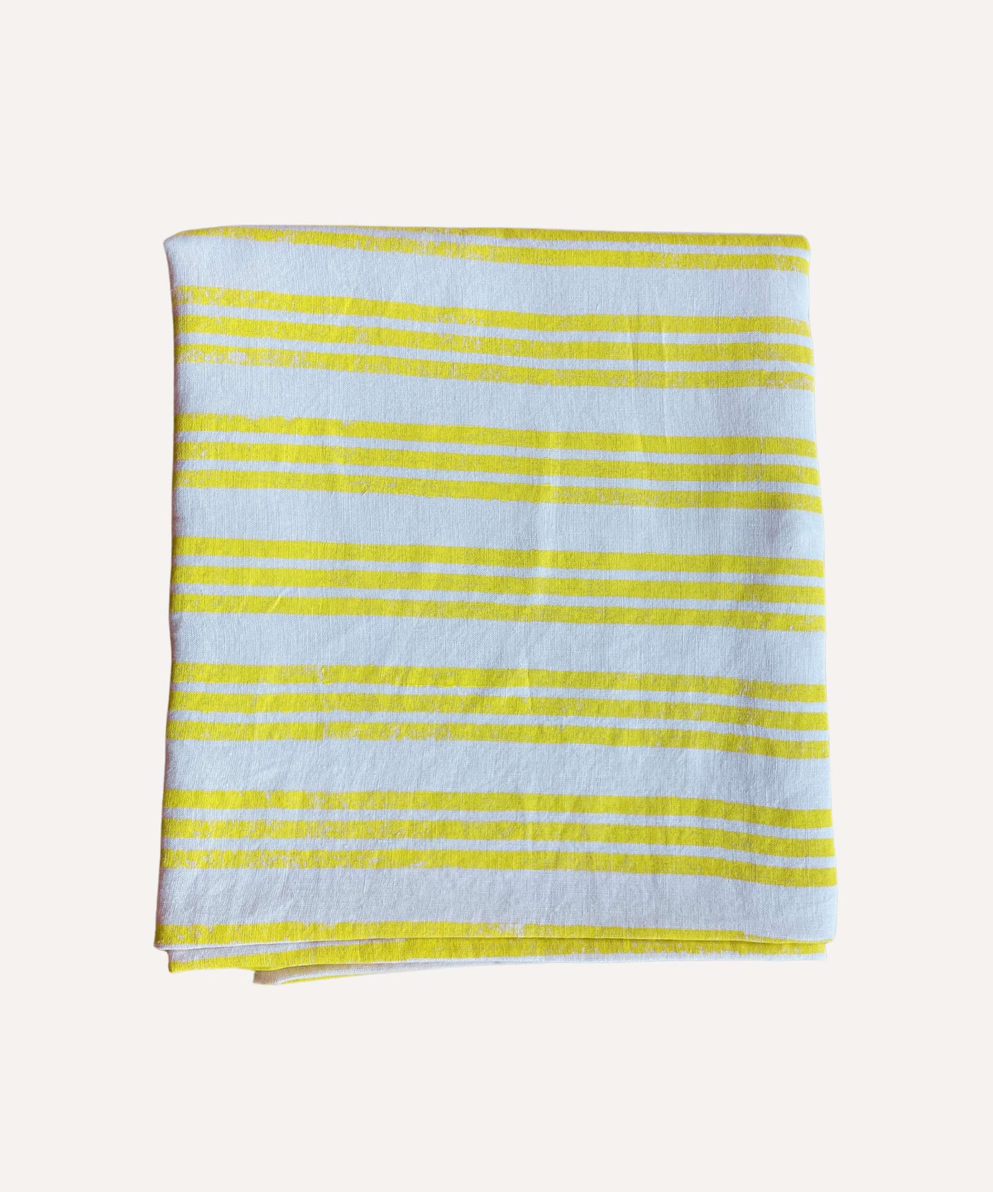 Nic Brittin, Lemon Stripe tablecloth