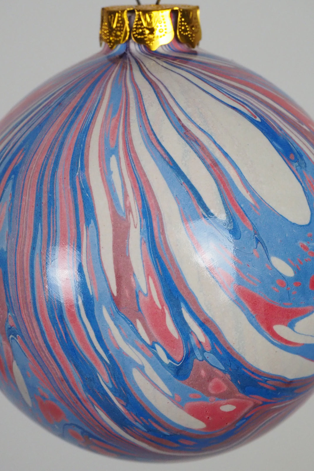 Wildmore Hand Marbled Large Jack Bauble