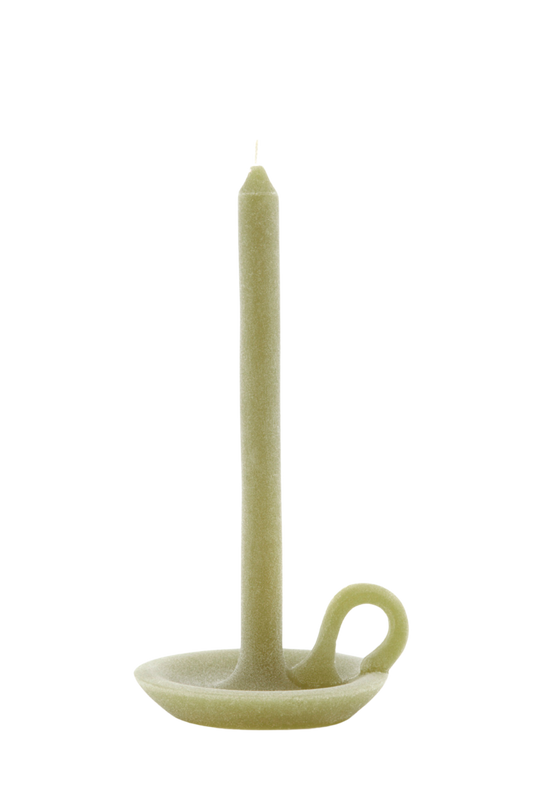 Tall Olive Candle