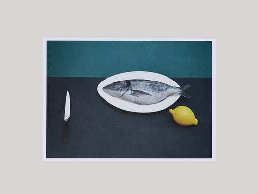 Esther Bellepoque, ‘Fish, Knife and Lemon’