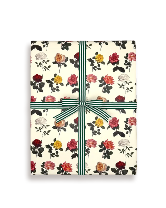 English Garden Roses Wrapping Paper