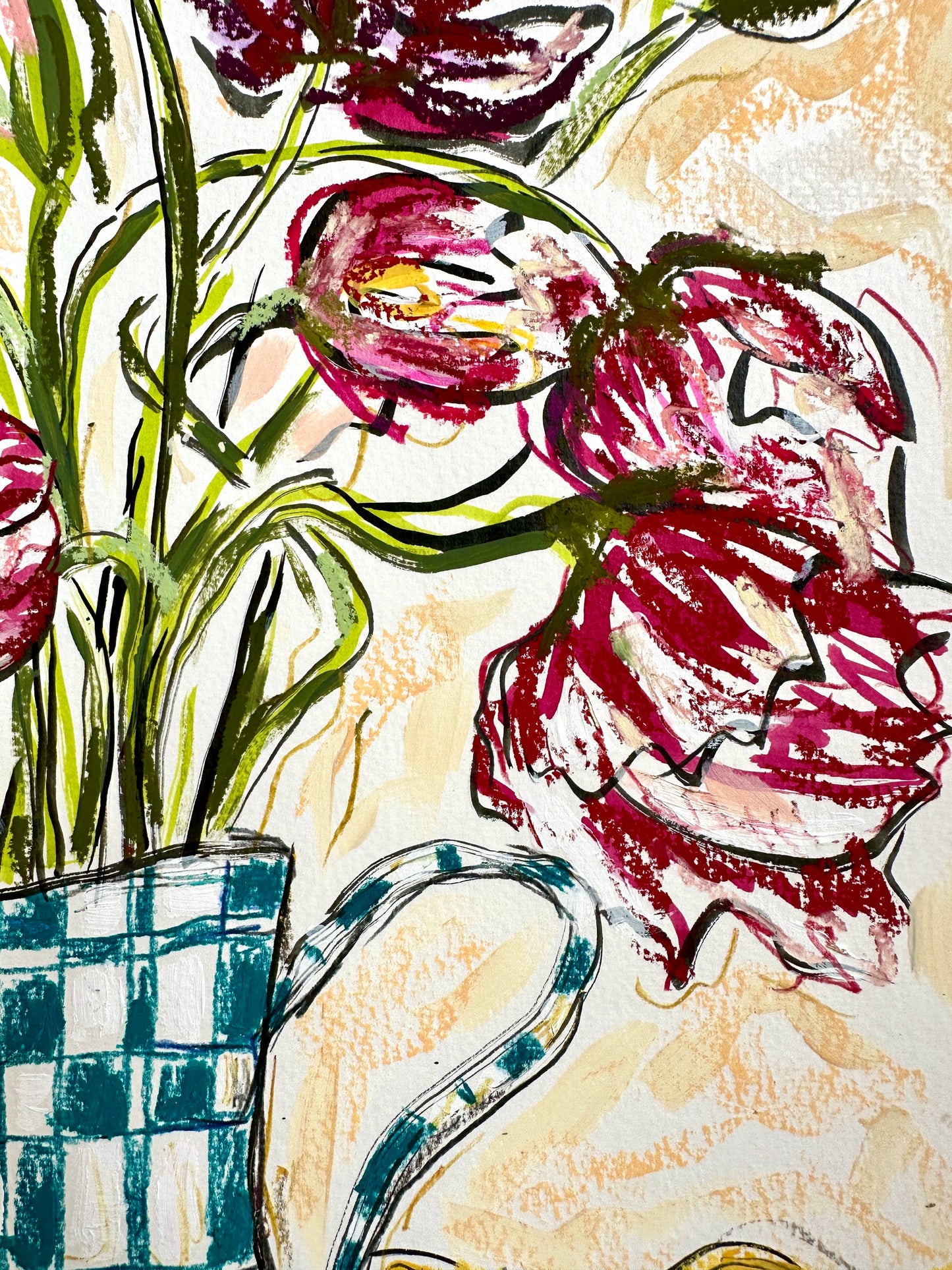 Rachel Bottomley, ‘A Wave of Tulips' 2024