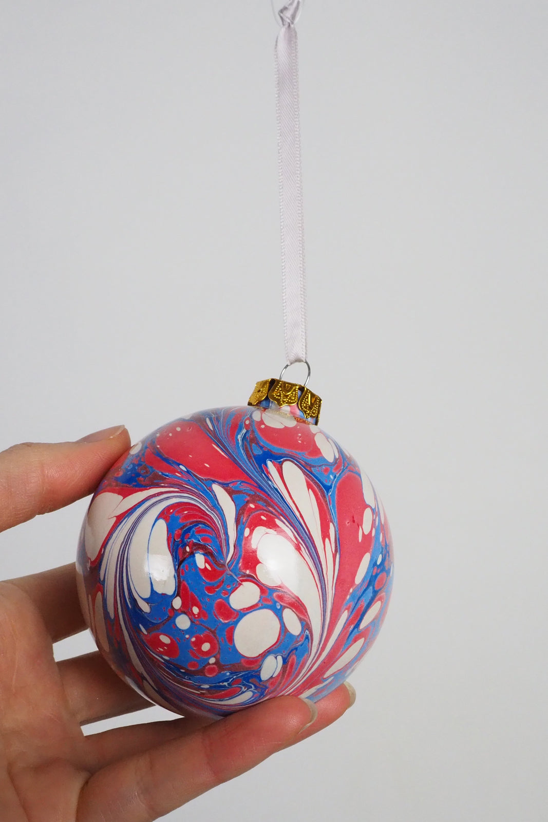 Wildmore Hand Marbled Large Jack Bauble