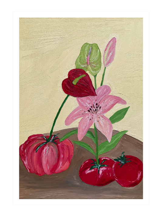 Beatriz Sanches Cartas, 'Mesa do jardim Fine Art Print'