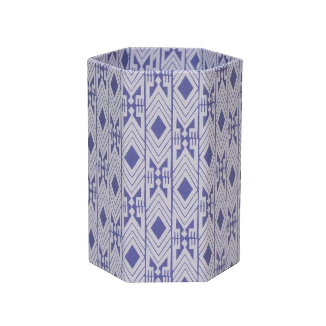 Dar Leone, Tijan Maize Violette Hexagonal Brush Pot