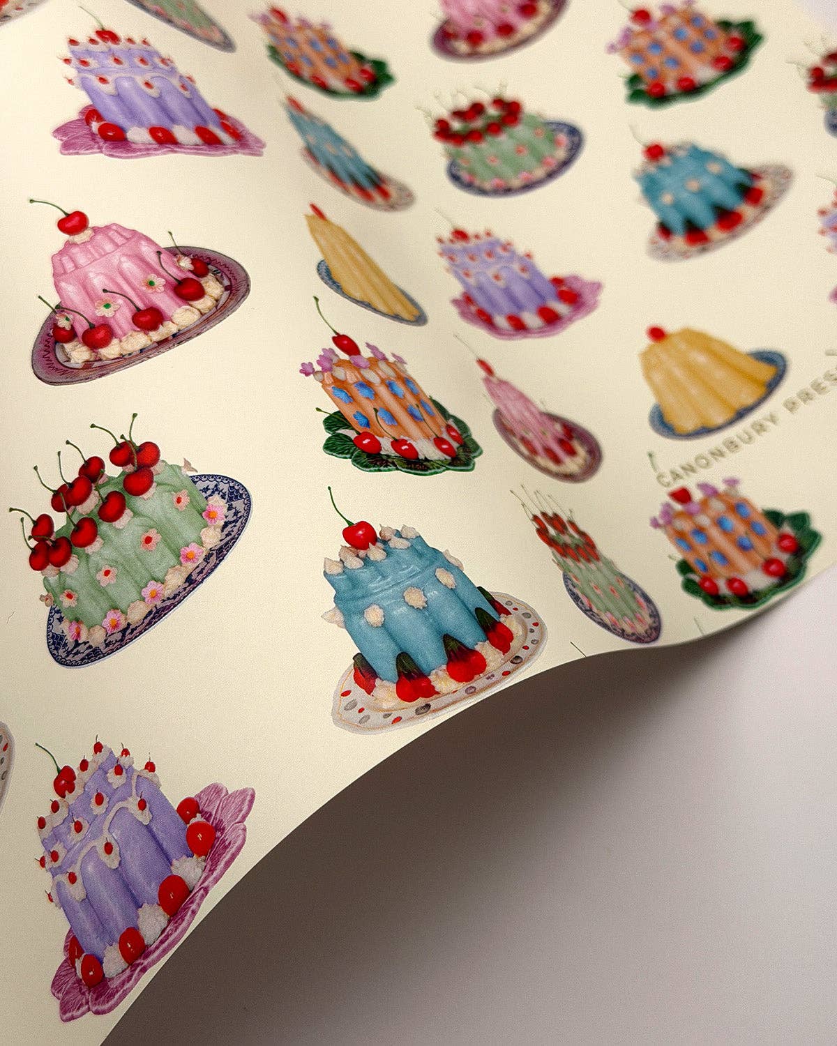 Blancmanges Wrapping Paper