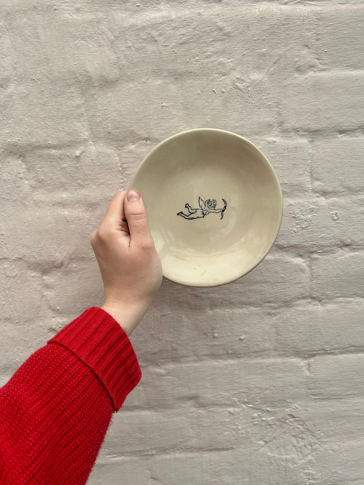 Meredith Adams, 'Cherub Plate’ 2024