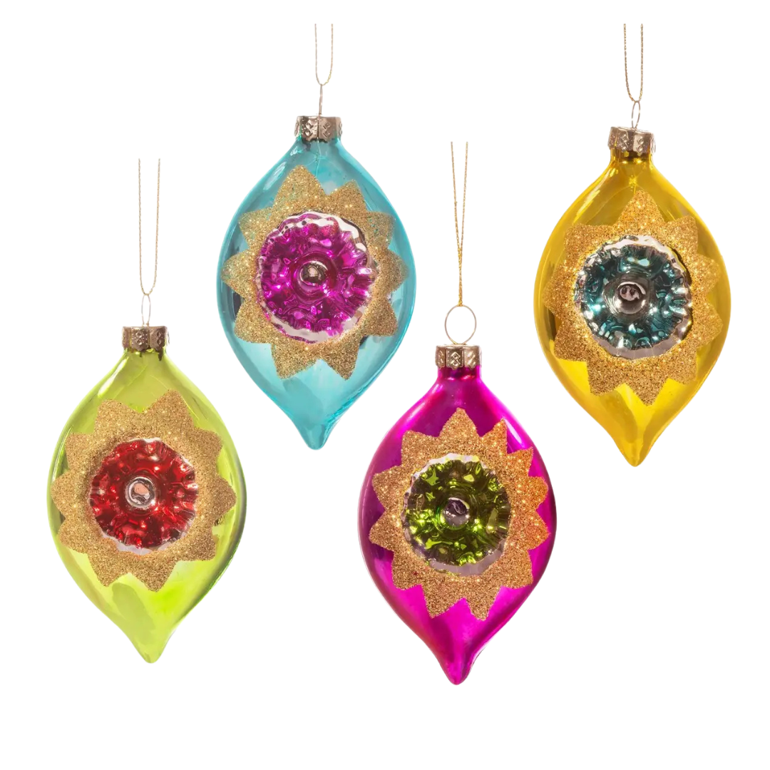 Vintage Baubles, Set of Four