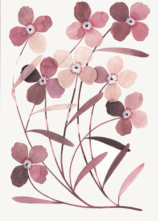 Jasmyn Kopcsandy, 'Pink Flowers I' 2023