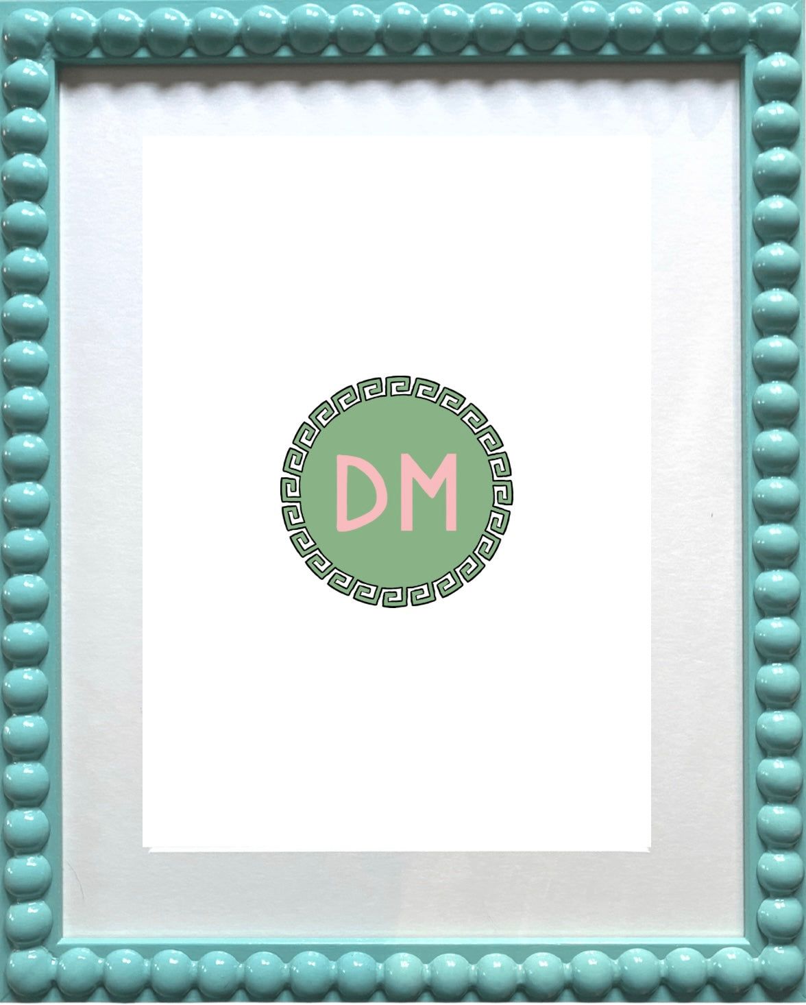 Green Ruffles Frame Green Bubble Frame – domenicamarland