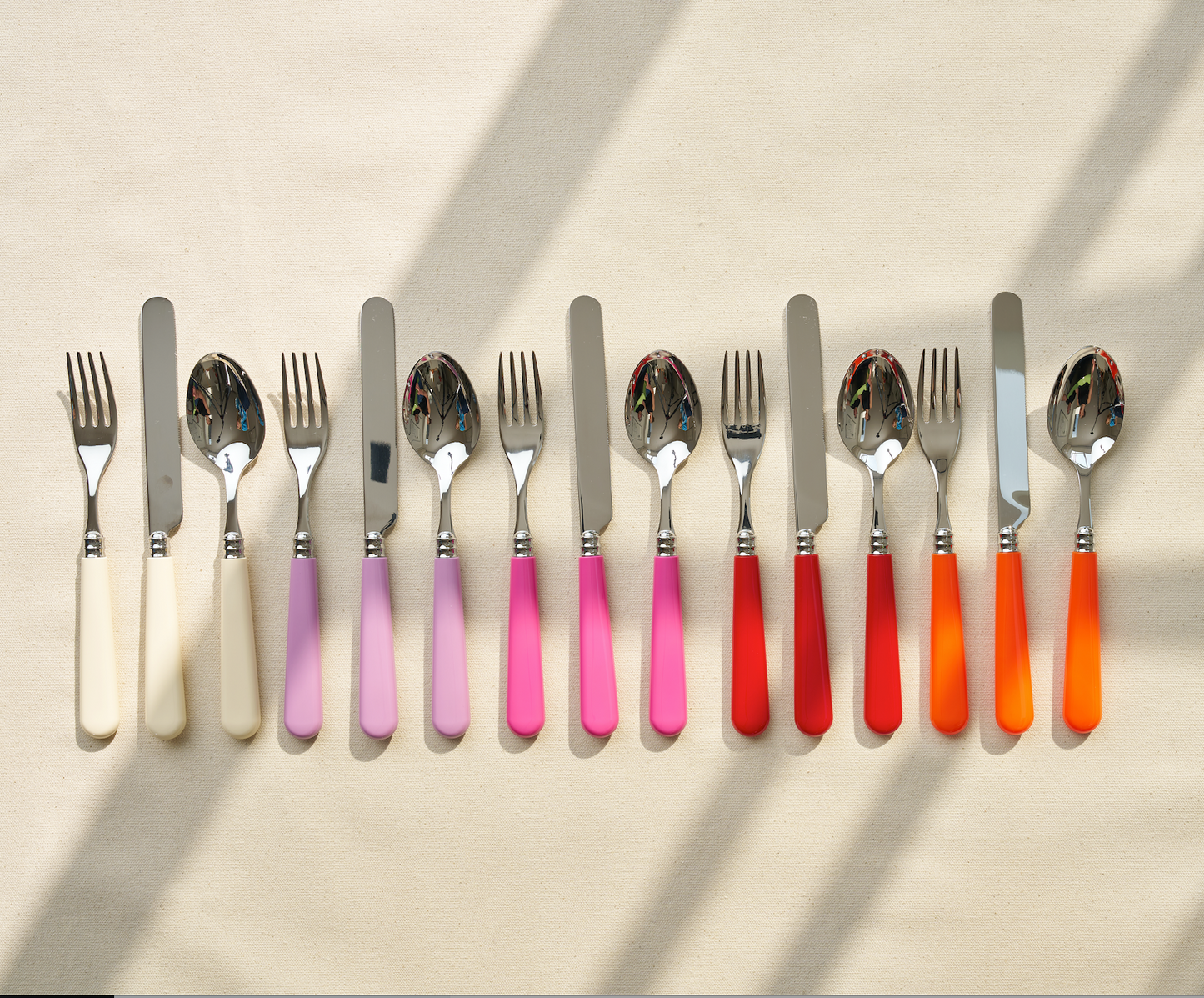 Rose Pale Cutlery in Stainless Steel
