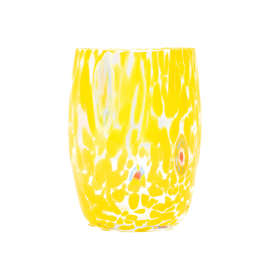 Murano Tumbler in Yellow