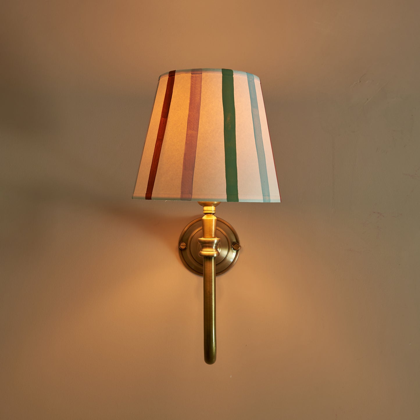 Hum London x DM Extra Small Striped Lampshade