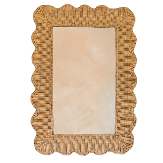 Hastshilp Mimi Scalloped Mirror (Medium or Large)