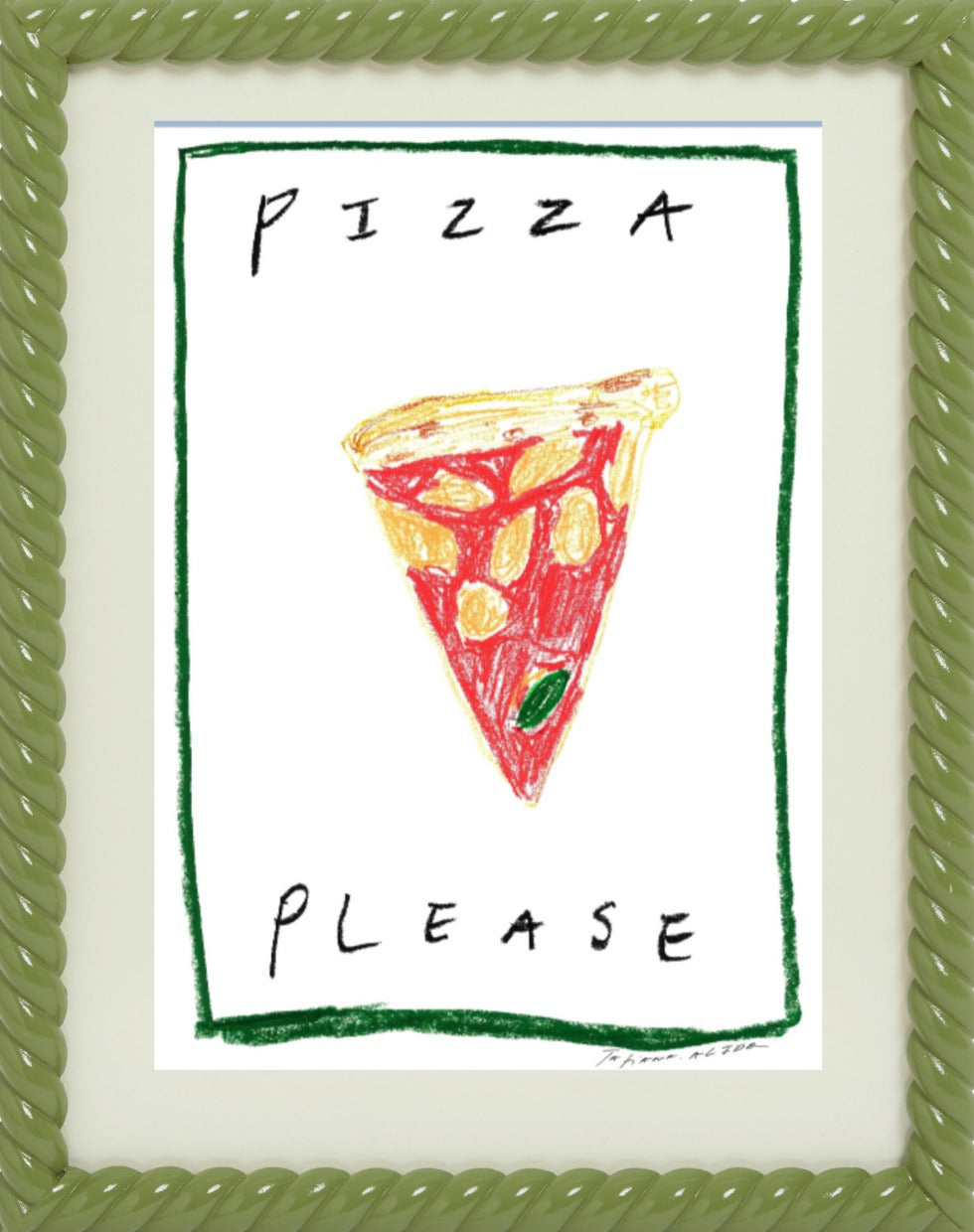 Tatiana Alida, 'Pizza Please' 2021