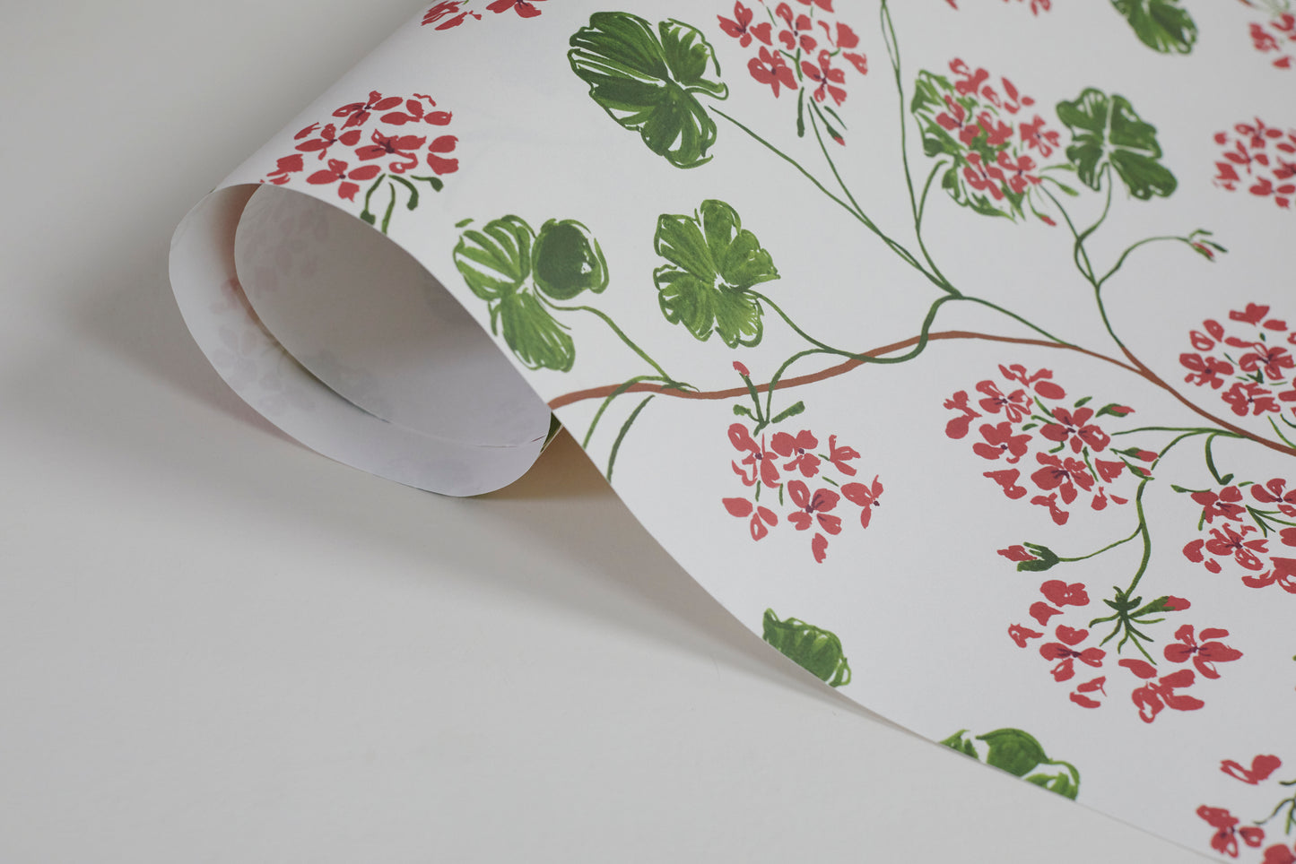 Sophie Harpley, 'Geraniums Wallpaper'