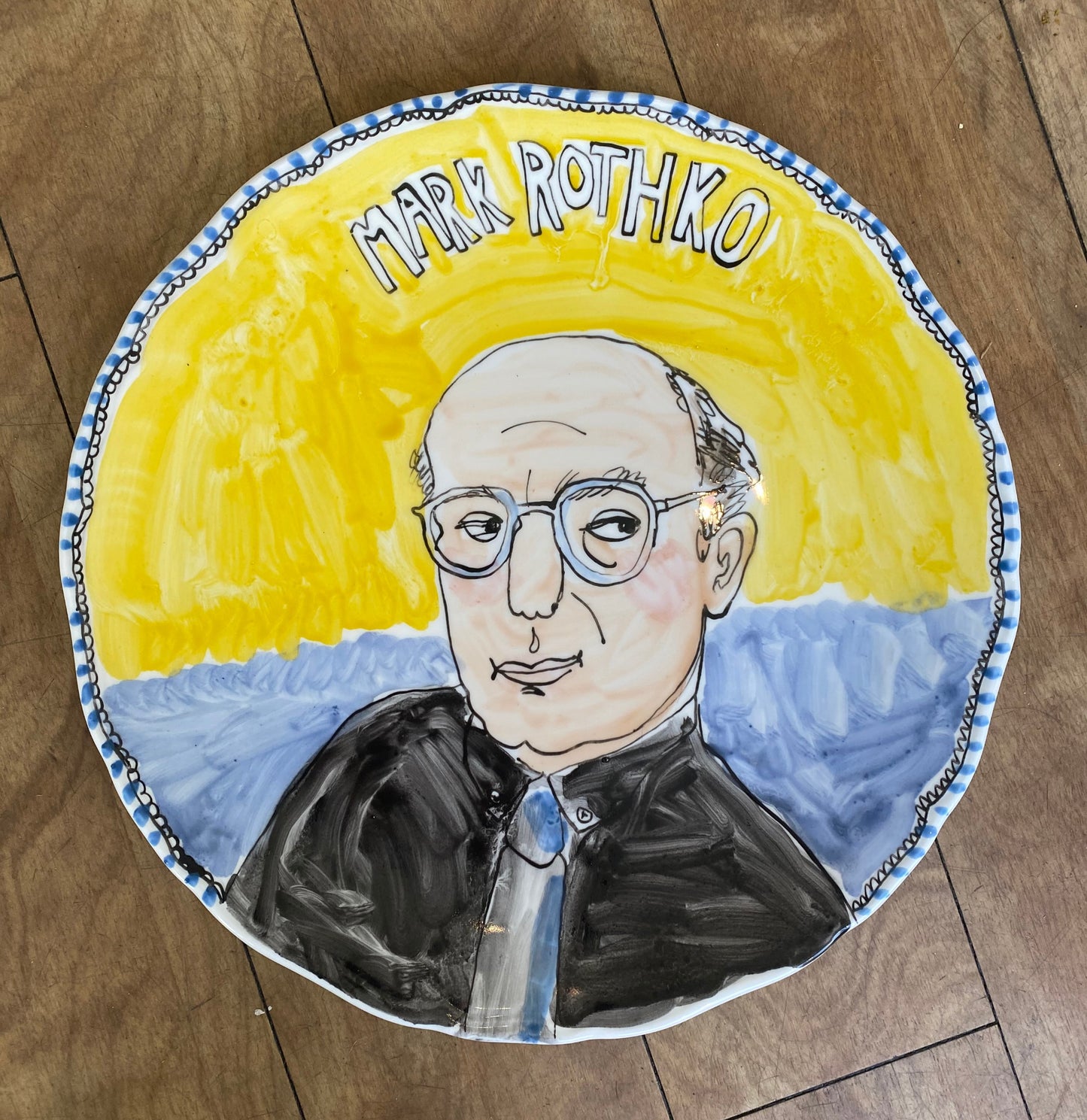 Josephine Dessine, 'Artist Plates' 2022