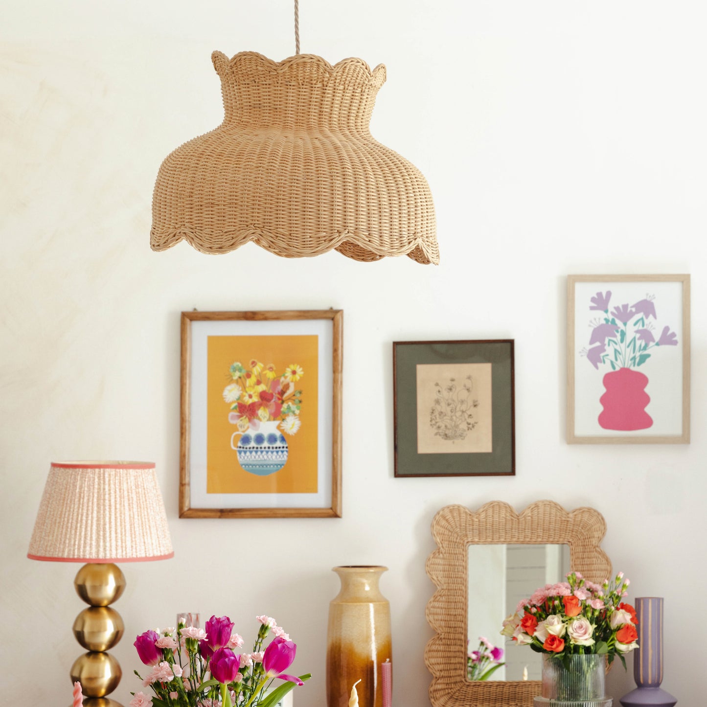 Hastshilp Anar Lampshade in Natural