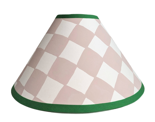 Rosie Gore, 'Plaster Pink Checkerboard Lampshade'