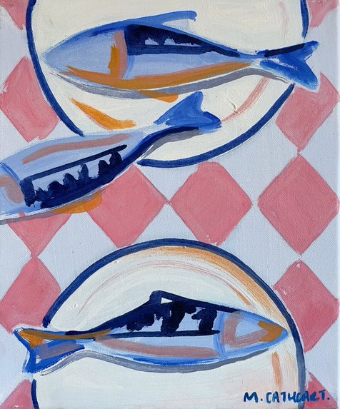 Mia Cathcart, 'Mackerel Small Plates' 2024