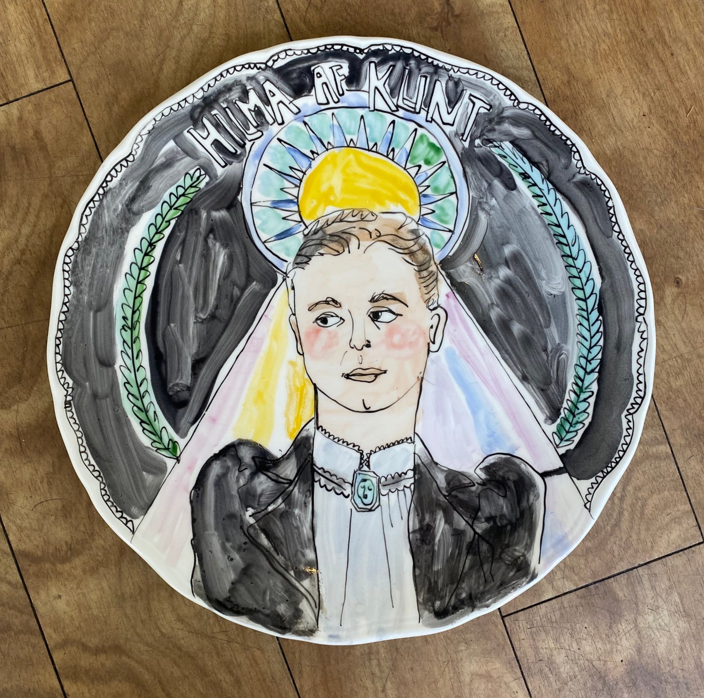 Josephine Dessine, 'Artist Plates' 2022